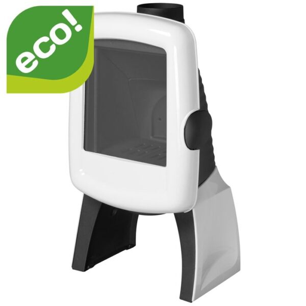 Piec wolnostojący INVICTA ELO M biała emalia