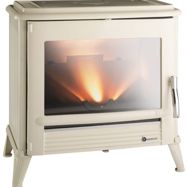 Piec wolnostojący INVICTA MODENA kremowa emalia