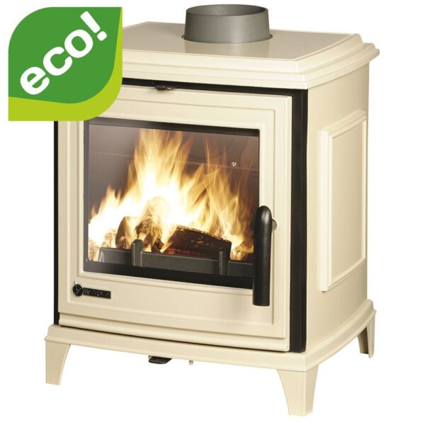 Piec wolnostojący INVICTA SEDAN S kremowa emalia