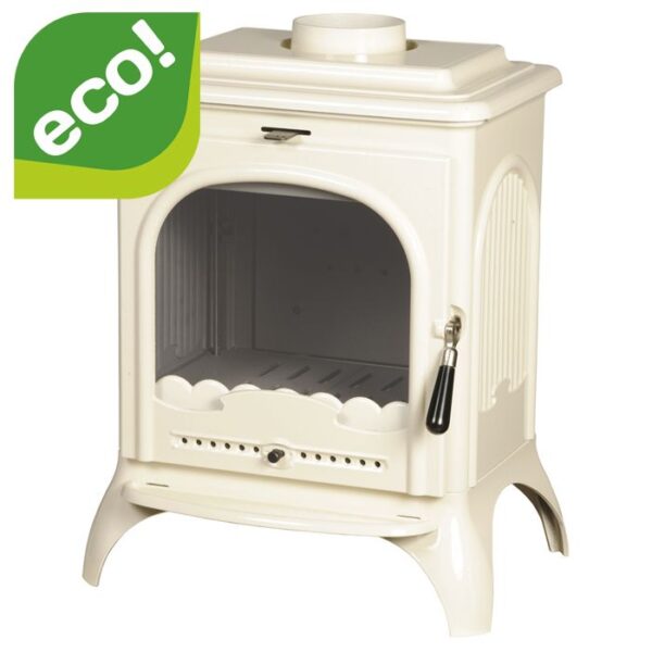 Piec wolnostojący INVICTA SEVILLE 2 kremowa emalia