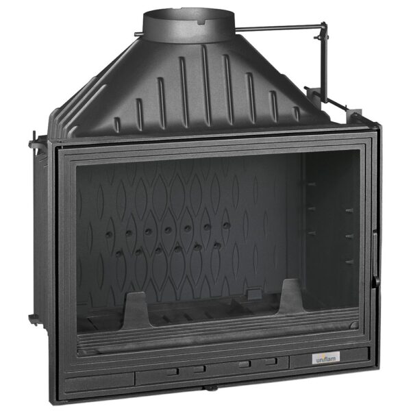 Wkład kominkowy UNIFLAM 700 OPTIMA ECO z szybrem i doprowadzeniem powietrza