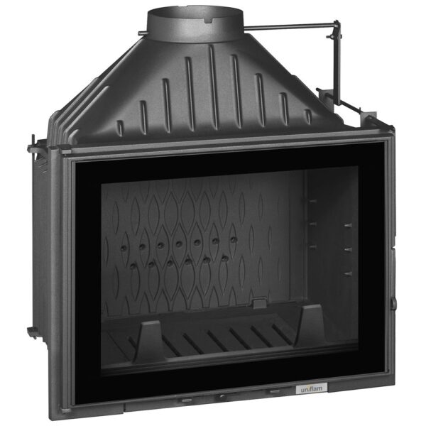 Wkład kominkowy UNIFLAM 700 PLUS ECO DP z szybrem i doprowadzeniem powietrza