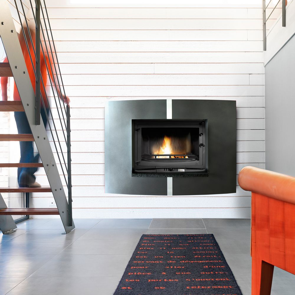 Wkład kominkowy UNIFLAM 700 SELENIC ECO z szybrem i doprowadzeniem powietrza