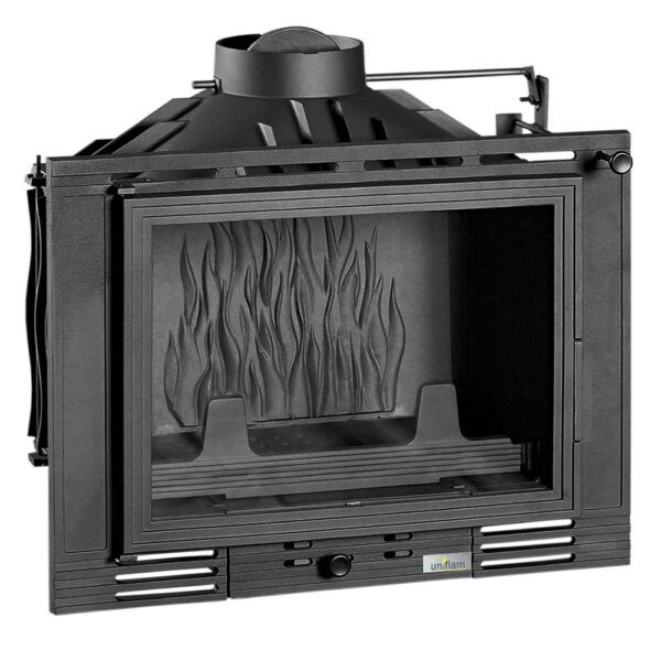 Wkład kominkowy UNIFLAM 700 ECO z szybrem i doprowadzeniem powietrza