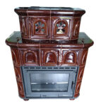 Piec kaflowy MARMI-DECOR SALZBURGIA 13 kW brązowy - obrazek 2