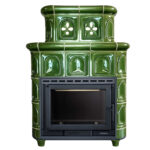 Piec kaflowy MARMI-DECOR SALZBURGIA 13 kW zielony - obrazek 3