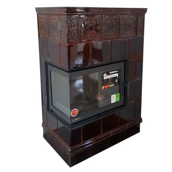 Piec kaflowy MARMI-DECOR PORTO 12 kW brązowy