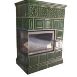 Piec kaflowy MARMI-DECOR PORTO 12 kW zielony