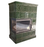 Piec kaflowy MARMI-DECOR PORTO 12 kW zielony