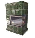 Piec kaflowy MARMI-DECOR PORTO 12 kW zielony - obrazek 2