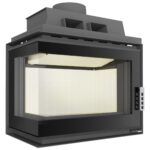 Wkład kominkowy UNIFLAM 600 DURO S 11,7kW lewa boczna szyba - obrazek 2