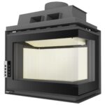 Wkład kominkowy UNIFLAM 600 DURO S 11,7kW prawa boczna szyba - obrazek 2