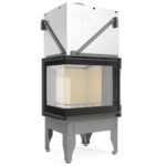 Wkład kominkowy UNIFLAM 660 DURO 10,2kW lewa boczna szyba - obrazek 2