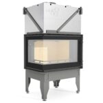 Wkład kominkowy UNIFLAM 760 DURO 10,8kW lewa boczna szyba - obrazek 2