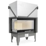 Wkład kominkowy UNIFLAM 760 DURO 10,8kW lewa boczna szyba i podnoszone drzwi - obrazek 2