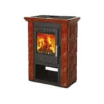 Piec kaflowy wolnostojący THORMA Borgholm 7 kW brązowy