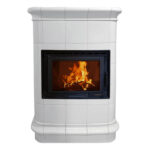 Piec kaflowy MARMI-DECOR ROMA 13 kW biały - obrazek 2