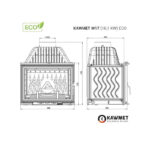 Wkład kominkowy KAWMET W17 ECO 16,1 kW - obrazek 11