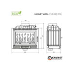 Wkład kominkowy KAWMET W13A ECO 11,5 kW - obrazek 6