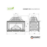 Wkład kominkowy KAWMET W15 ECO 13,5 kW - obrazek 8