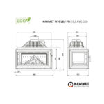 Wkład kominkowy KAWMET W16 ECO PB 13,5 kW - obrazek 10
