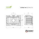 Wkład kominkowy KAWMET W9 ECO 9,8 kW - obrazek 8