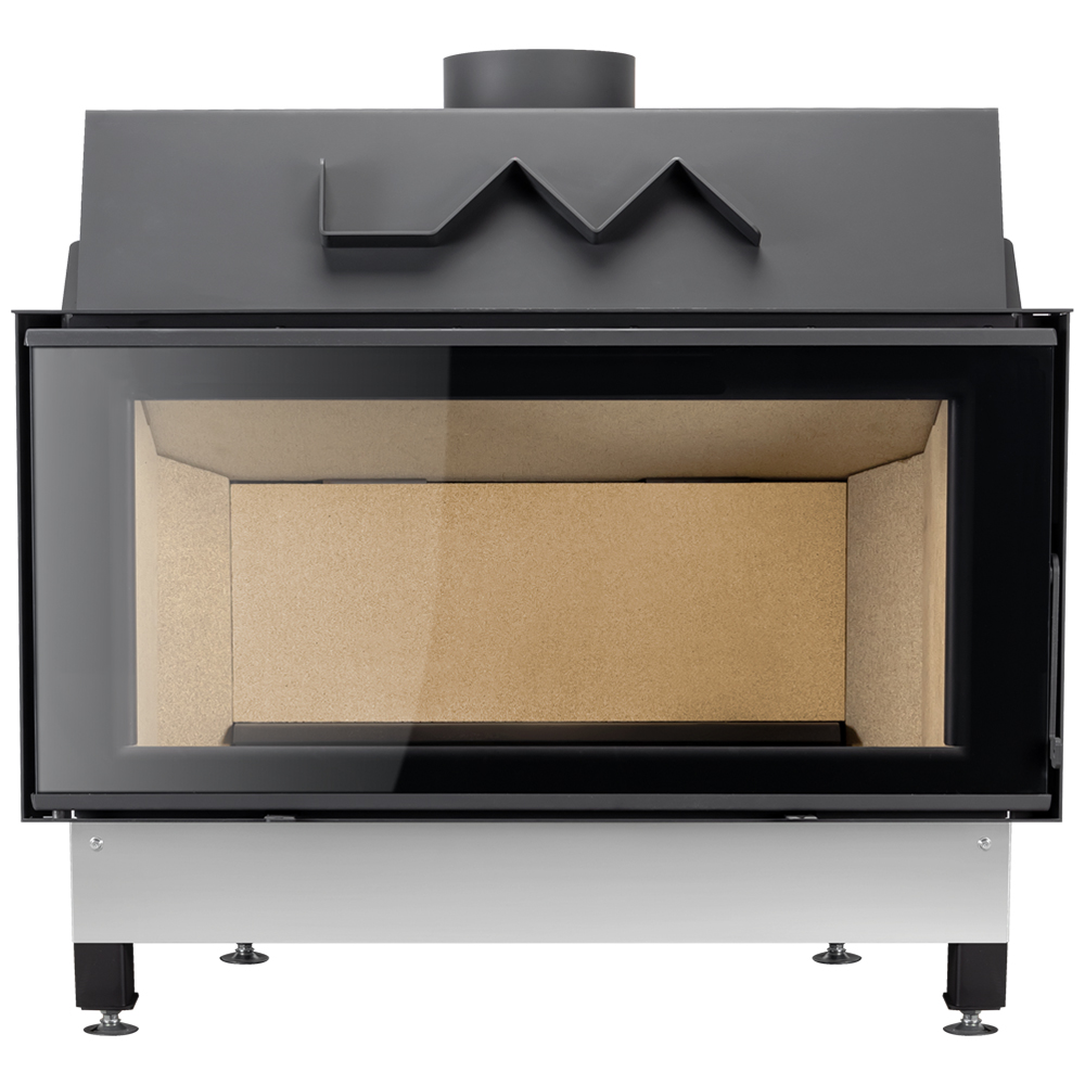 Lumina 16 wermikulit front Wkład kominkowy LAVA Lumina 16 kW - obrazek 1