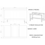 Podstawa pod wkłady kominkowe KAWMET W1, W2, W3, W4, W6, W9, W11, W13A - obrazek 3