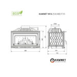 Wkład kominkowy KAWMET W16 ECO 9,4 kW - obrazek 10