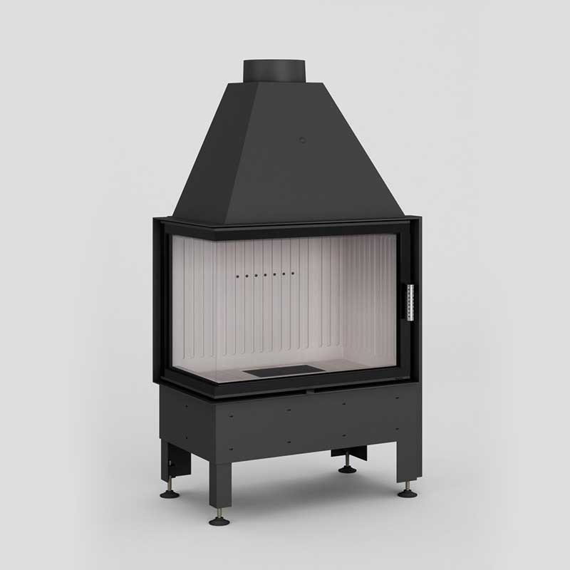 hajduk-volcano-2LT-S-1 Wkład kominkowy HAJDUK VOLCANO 2LT-S (slim) 11 kW - obrazek 1