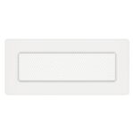 Kratka kominkowa wentylacyjna CLASSIC 11x24cm biała