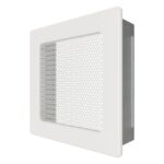 Kratka kominkowa wentylacyjna CLASSIC 17x17cm biała - obrazek 2