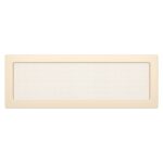 Kratka kominkowa wentylacyjna CLASSIC 17x48cm kremowa