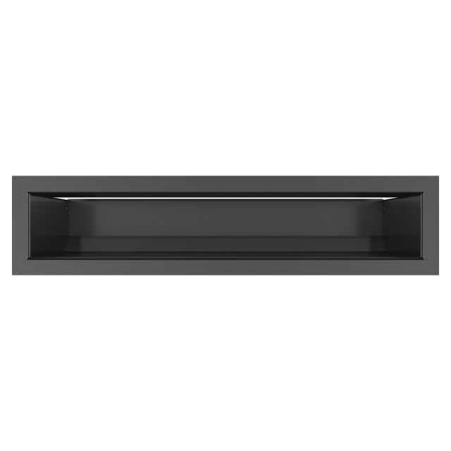ramka-saven-loft-9x40-czarny-1 Kratka kominkowa wentylacyjna LOFT 9x40cm czarna - obrazek 1