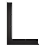 Kratka kominkowa wentylacyjna LOFT ANGLE narożna lewa 6x60x80cm czarna - obrazek 3