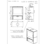 Piec kominkowy ALEDO 01 CERAMIKA