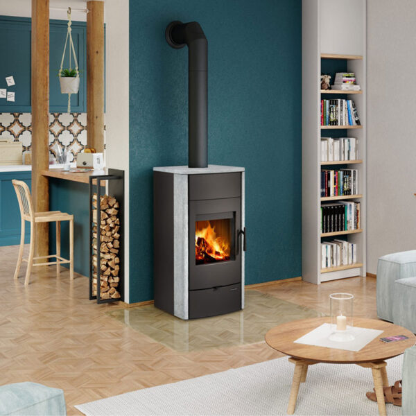 Piec kominkowy ESPERA 02 kamień 10 kW