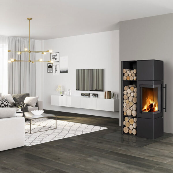 Piec kominkowy ESQUINA 3G metal 5,9 kW