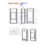 Piec kaflowy Gremio 4g 5,8 kW