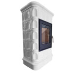 Piec kaflowy MARMI-DECOR BOGNA 8 kW biały - obrazek 3