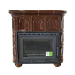 Piec kaflowy MARMI-DECOR FLORENCJA 13 kW brązowy