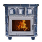 Piec kaflowy MARMI-DECOR FLORENCJA 13 kW kobalt