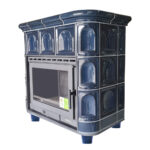 Piec kaflowy MARMI-DECOR FLORENCJA 13 kW kobalt - obrazek 2