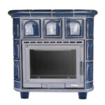 Piec kaflowy MARMI-DECOR FLORENCJA 13 kW kobalt - obrazek 3