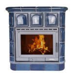 Piec kaflowy MARMI-DECOR FLORENCJA 13 kW kobalt - obrazek 4