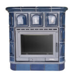 Piec kaflowy MARMI-DECOR FLORENCJA 13 kW kobalt - obrazek 5