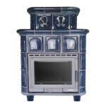 Piec kaflowy MARMI-DECOR SALZBURGIA 13 kW kobalt - obrazek 3