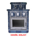 Piec kaflowy MARMI-DECOR SALZBURGIA 13 kW kobalt - obrazek 4