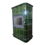 Piec kaflowy MARMI-DECOR ROMA 13 kW zielony - obrazek 6