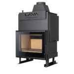 Wkład kominkowy z płaszczem wodnym LAVA TREND 12 kW UO - obrazek 2